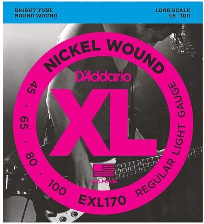Daddario（ダダリオ） / EXL170 Nickel Wound Bass Light 45-100