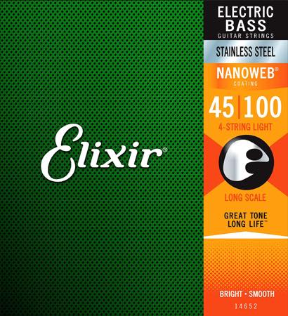 Elixir（エリクサー） / Nanoweb Light Long Scale 45-100