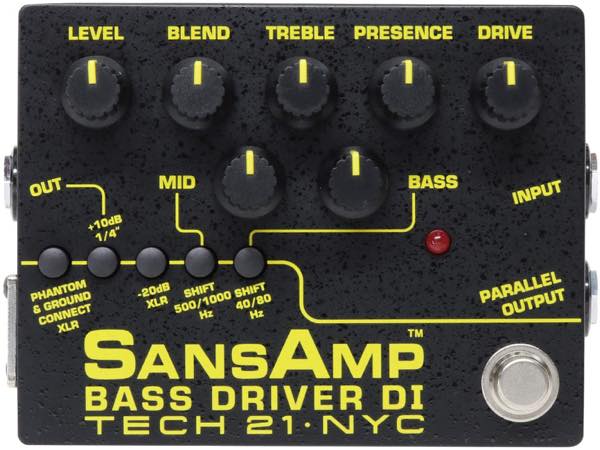 Tech21 / Sansamp Bass Driver DI V2