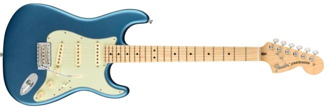 Fender USA / American Performer Stratocaster, Satin Lake Placid Blue