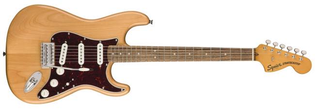 Squier by Fender / Classic Vibe 70s Stratocaster, Natural