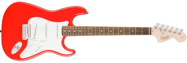Squire /  Affinity Stratocaster, Race Red